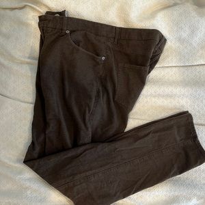 Peter Millar brushed cotton slim fit pants 36x32